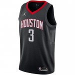 Maillot NBA Houston Rockets Kevin Porter JR 3 Jordan 2022-23 Statement Edition Noir Swingman - Homme